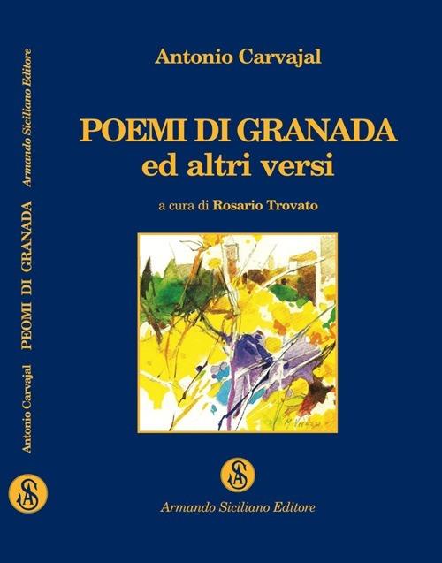 Poemi di Granada - Antonio Carvajal - copertina