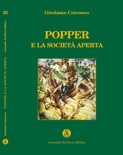 Popper e la società aperta - Girolamo Cotroneo - copertina