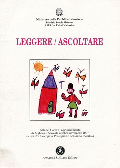 Leggere ascoltare. Con CD - copertina