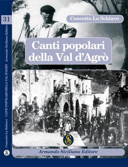 Canti della Val d'Agrò - Concetto Lo Schiavo - copertina