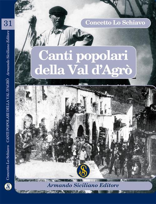 Canti della Val d'Agrò - Concetto Lo Schiavo - copertina