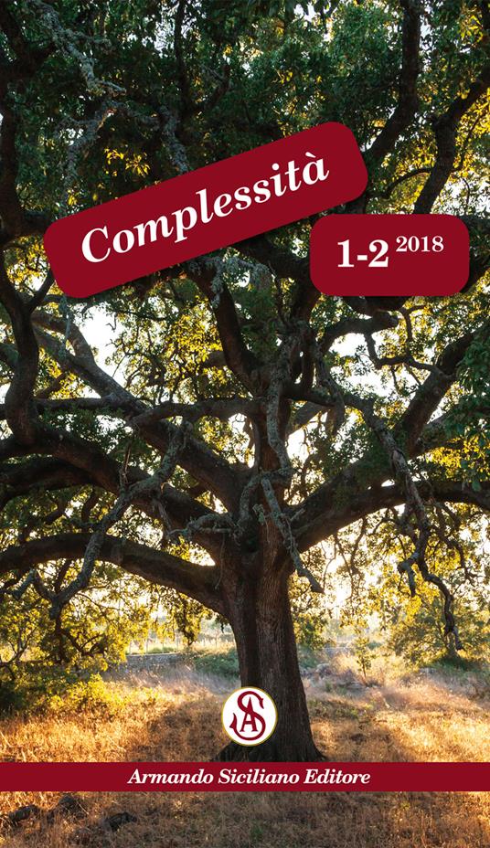 Complessità (2018). Vol. 1-2: Gennaio-dicembre. - copertina