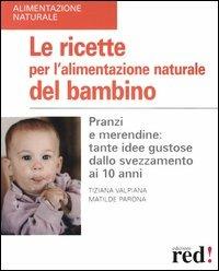 Le ricette per l'alimentazione naturale del bambino. Pranzi e merendine: tante idee gustose dallo svezzamento ai 10 anni - Tiziana Valpiana,Matilde Parona - copertina