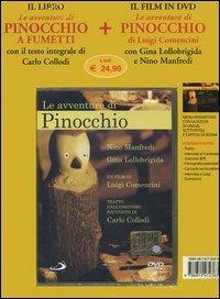 Le avventure di Pinocchio a fumetti con il testo integrale di Carlo Collodi. Con DVD - copertina