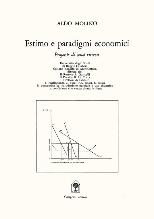 Estimo e paradigmi economici. Proposte di una ricerca - Aldo Molino - copertina