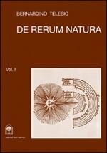 De rerum natura. Testo a fronte