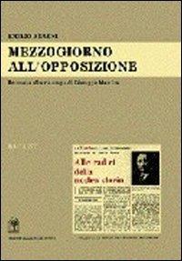 Mezzogiorno all'opposizione - Emilio Sereni - copertina