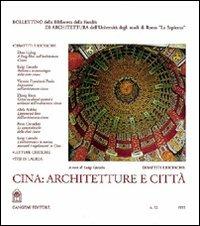 Cina: architetture e città. Testo cinese a fronte - copertina