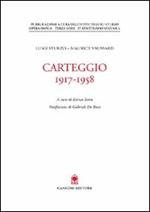 Carteggio (1917-1958)