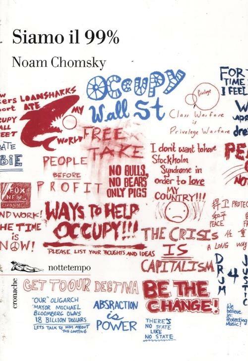 Siamo il 99% - Noam Chomsky - copertina