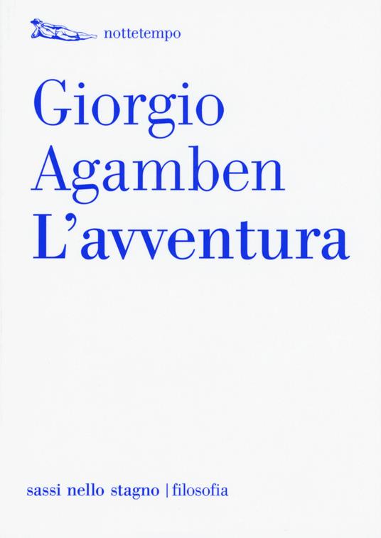 L' avventura - Giorgio Agamben - copertina