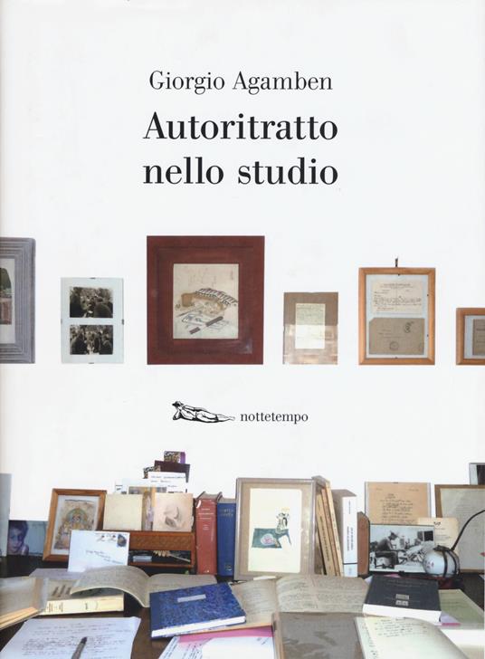 Autoritratto nello studio - Giorgio Agamben - copertina