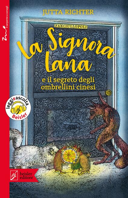 La signora Lana e il segreto degli ombrellini cinesi. Con Audio - Jutta Richter - copertina