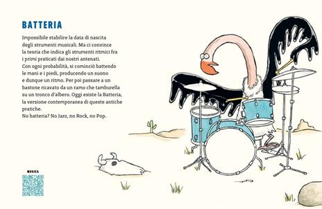 A tutta musica! Il metodo geniale per conoscere 50 strumenti in 1 colpo. Ediz. a colori. Con QR Code - Ole Könnecke,Hans Könnecke - 5