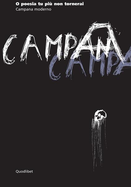 O poesia tu più non tornerai. Campana moderno - copertina