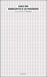 Manoscritto di un prigioniero - Carlo Bini - copertina