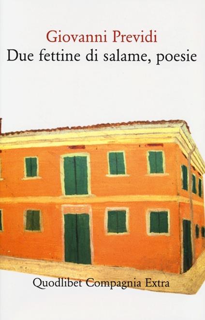 Due fettine di salame, poesie - Giovanni Previdi - copertina
