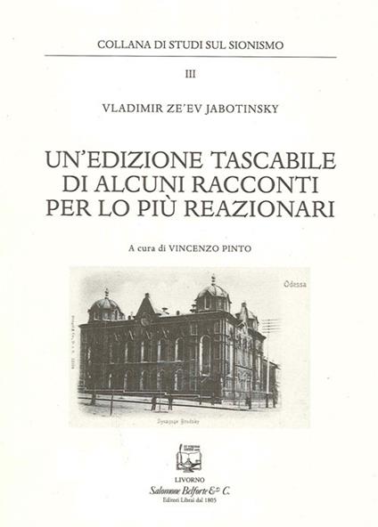 Un' edizione tascabile di alcuni racconti per lo più reazionari - Vladimir Jabotinsky - copertina