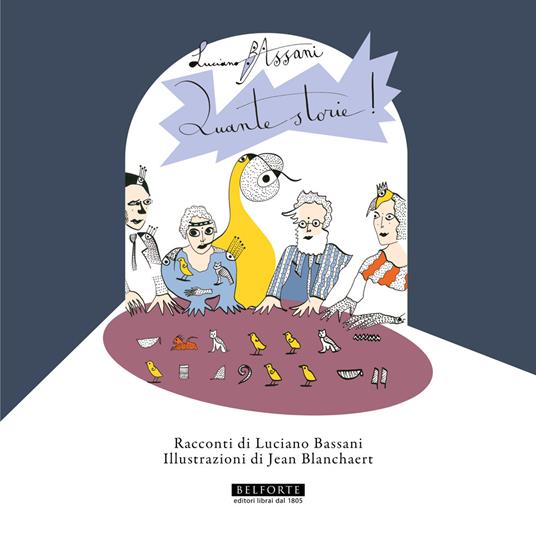 Quante storie - Luciano Bassani - copertina