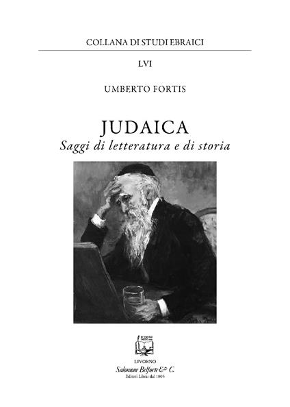 Judaica. Saggi di letteratura e di storia - Umberto Fortis - copertina