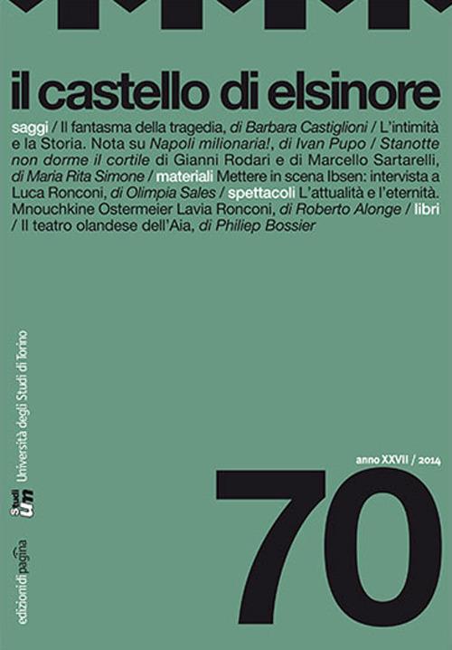 Il castello di Elsinore (2014). Vol. 70 - copertina