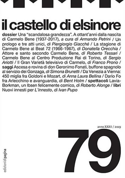 Il castello di Elsinore (2019). Vol. 79 - copertina