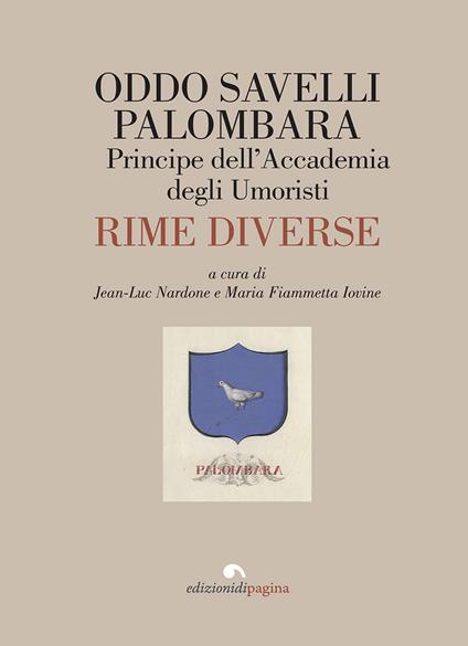 Rime diverse - Oddo Savelli Palombara - copertina