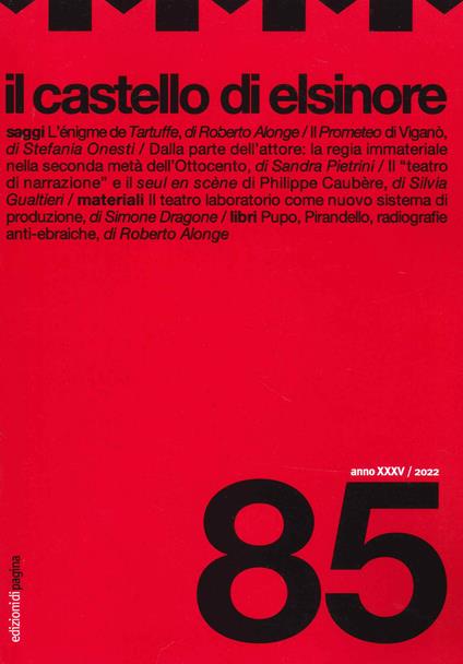 Il castello di Elsinore (2022). Vol. 85 - copertina