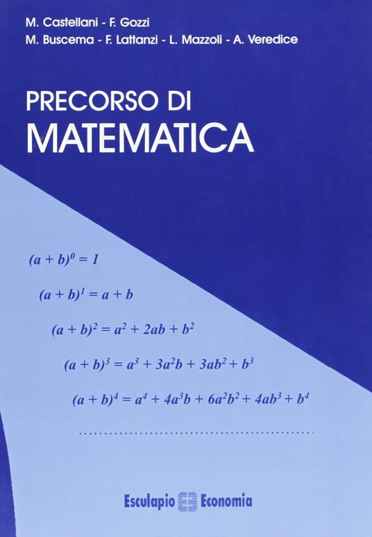 Precorso di matematica - copertina