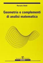 Geometria e complementi di analisi matematica