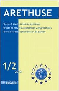 Arethuse. Rivista di studi economico-gestionali. Ediz. multilingue. Vol. 1\2 - copertina
