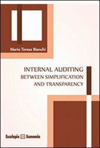 Internal auditing between simplification and transparency - Maria Teresa Bianchi - copertina