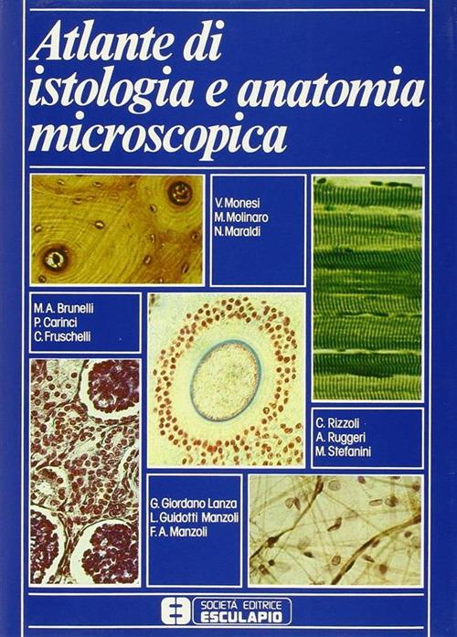 Atlante di istologia e anatomia microscopica - copertina