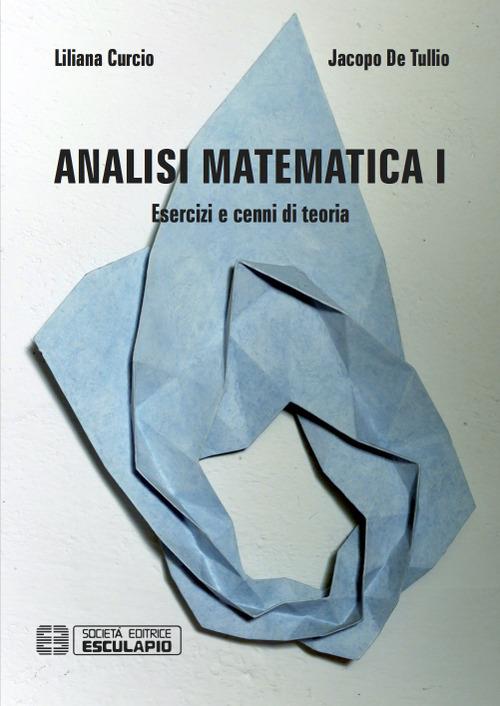 Analisi matematica 1. Esercizi e cenni di teoria - Liliana Curcio,Jacopo Del Tullio - copertina