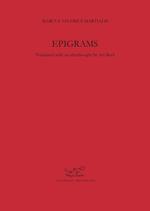 Marcus Valerius Martialis. Epigrams