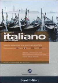 Italiano per stranieri. Metodo veloce per una grammatica perfetta. CD-ROM. Con gadget - copertina