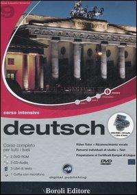 Deutsch. Corso completo per tutti i livelli. Corso intensivo. 3 CD Audio e 2 DVD-ROM - copertina