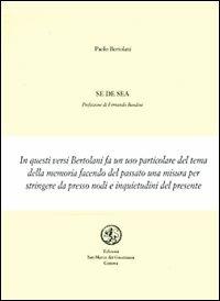 Se de sea - Paolo Bertolani - copertina