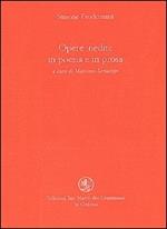 Opere inedite in poesia e in prosa