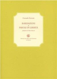 Rarefazioni e parole in libertà - Corrado Govoni - copertina