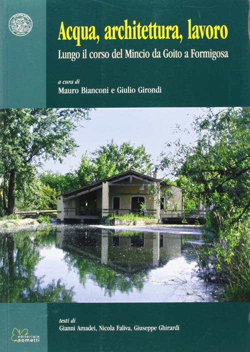 Acqua, architettura, lavoro. Lungo il corso del Mincio da Goito a Formigosa - Gianni Amadei,Nicola Faliva,Giuseppe Ghirardi - copertina