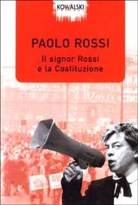 Il signor Rossi e la Costituzione - Paolo Rossi - copertina