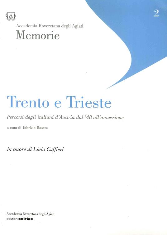 Trento e Trieste - copertina