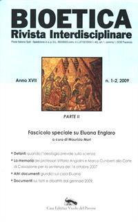 Bioetica (2009) vol. 1-2. Fascicolo speciale