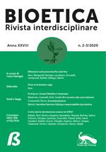 Bioetica. Rivista interdisciplinare (2020). Vol. 2-3