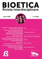 Bioetica. Rivista interdisciplinare (2023). Vol. 2