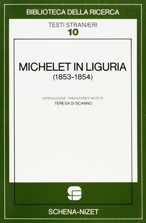 Michelet in Liguria (1853-1854) - copertina