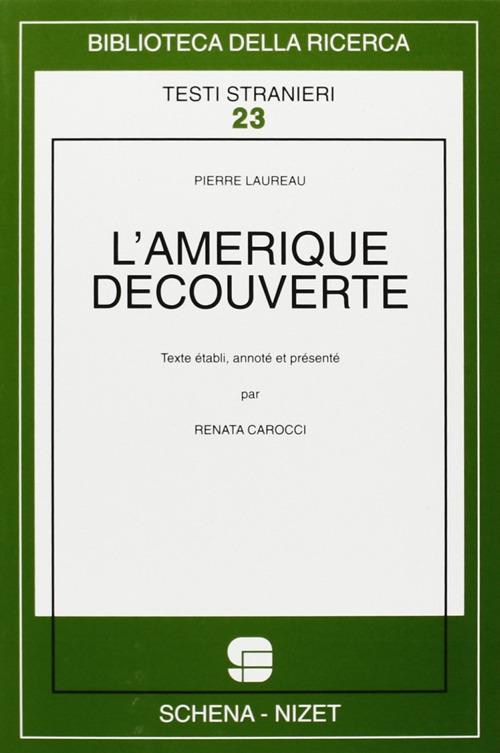 L' Amerique découverte - Pierre Laureau - copertina
