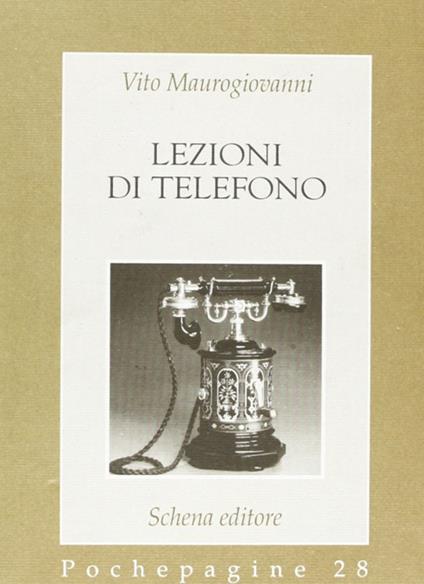 Lezioni di telefono - Vito Maurogiovanni - copertina