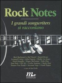 Rock notes. I grandi songwriters si raccontano - copertina